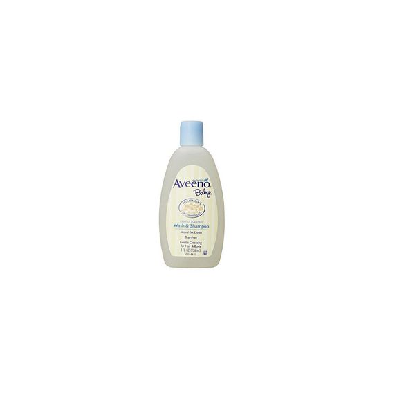 Aveeno Lightly Scented Baby Wash & Shampoo 8 oz. - Pack of 6