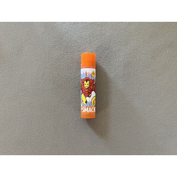 Lip Smacker Iron Man “Mastermind Mango” Flavored Lip Balm~Made In USA~New/Sealed