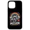 Pulmonary Technician Design RT Nursing Respiratory Therapist Case for iPhone 13 Pro Max