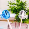 6 Pack Vibrant Toothbrush Cover Caps Multi Color Travel Protector Case
