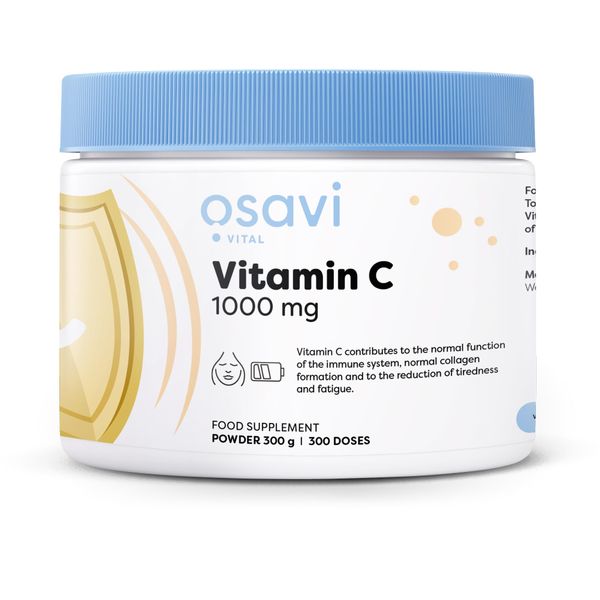 Osavi Vitamin C Powder, 1000mg - 300 grams