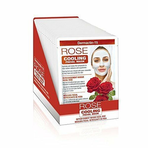 Dermactin-TS Cooling Rose Facial Sheet Mask