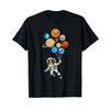 Astronaut Planet Balloons Super Gift For Space Space T-Shirt