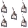 5 x On/Off Mini Small Toggle Switch Miniature SPST (Pack of 5)