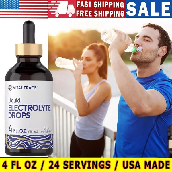 Trace Minerals Keto Electrolyte Drops - Support Muscle & Nerve Health - 4 fl oz