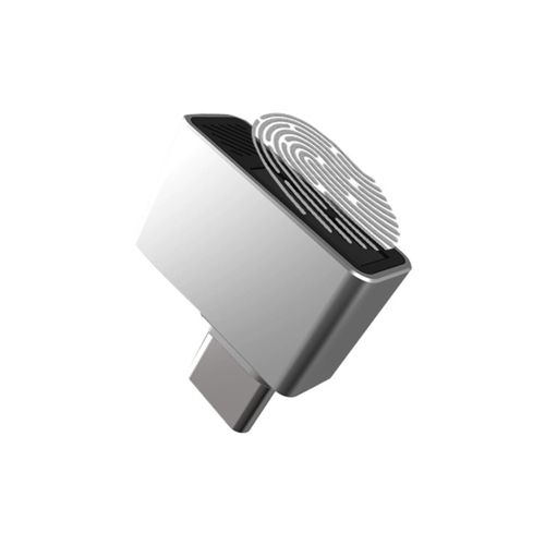 USB C Fingerprint Key Reader, Biometric Fingerprint Scanner for 8 7, 360 Degrees Touch Portable Security Key for Laptop, Support 10 Fingerprints