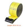Truck Straps 4"x30' Winch Strap with Flat Hook for Towing 10 Pack Yellow