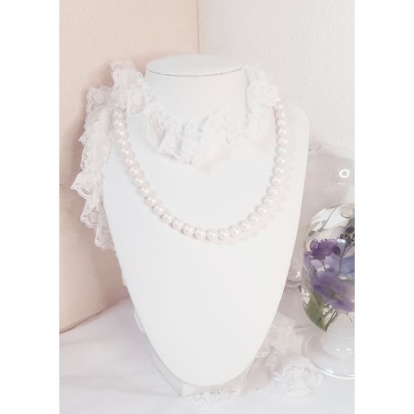 Swarovski Pearl Necklace 8mm Surgical