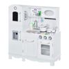 Large Children's Kitchen Playstation with Storage Cabinets and Ovens, White