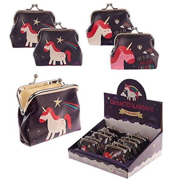 Cute Rainbow Unicorn Design Tic Tac Change Purse