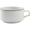 Minoru Pottery Solo Soup Cup, Off White