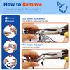Supet No Pull Dog Training Collar, Adjustable Dog Training Collar with Quick Release Buckle for Small Medium Large Dogs(Packed with One Extra Links)