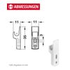 Häfele 2 PACK Mini Latch Automatic Spring Catch