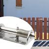 Bitray Spring Loaded Latch Pin Stainless Steel Barrel Bolt Silver