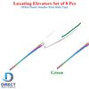 Set/8 Dental Luxating Root Elevators Tooth  Extracting Extraction Luxation Tools