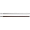 Elico Horse Show Cane with Silver Ends - C12, Brown, 60 cm