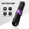 Neebol Wireless Tattoo Gun Kit, Rotary Tattoo Machine Kit with LED Display & ...
