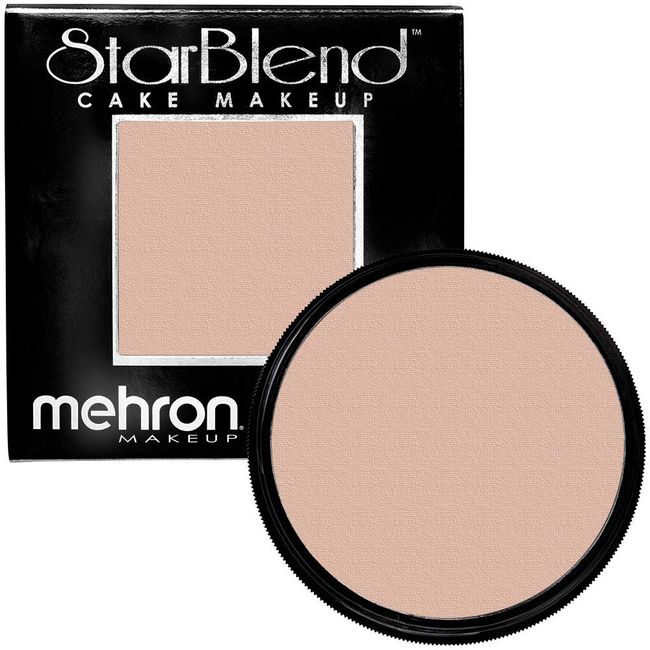 Mehron StarBlend Cake Makeup Foundation MEDIUM OLIVE OS6 - 2 oz Wet / Dry by Mehron