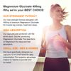 Magnesium Glycinate Magnesium Supplement High Absorption Magnesium Capsules