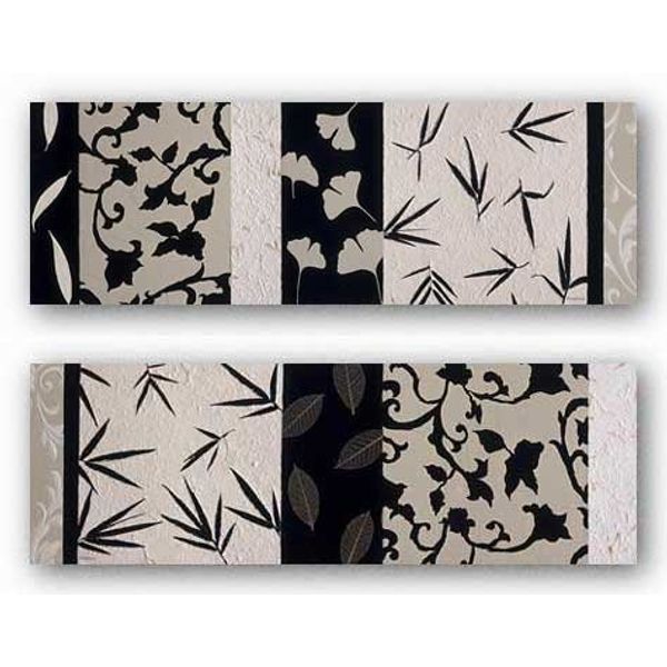 Pattern Play Set by Rita Vindedzis 36"x12" Art Print Poster