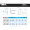 Seac Sprint Snorkeling Fins - Blue, Large/X-Large