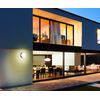 Luceco Eco Round Bulkhead LED Lighting with PIR Motion Sensor
