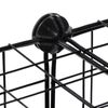2PCS Wire Cube Storage 12-Cube Storage Bins Shelving Organizer Modular Bookshelf
