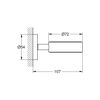 Grohe Essentials Halter, supersteel, 1 Stück, 40369DC1