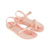 Ipanema Boys Girls Fashion Sand X Kids Sandals, Beige Glitter Orange