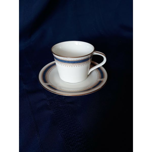 Noritake , BLUE DAWN,  Cup & Saucer