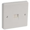 Secondary Phone Socket White | SWITCHES/Socket OUTLETS Switch RANGES Electrical, 1 X Qty - 7284