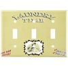 Art Plates - Laundry Time Switch Plate - Triple Toggle