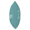 Dylan First name Design Cadet Blue Throw Pillow