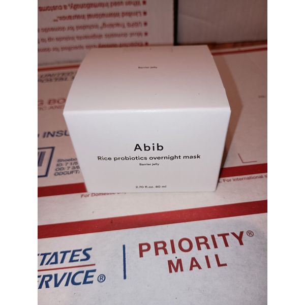 Abib Rice Probiotics Overnight Mask (Barrier Jelly) NEW.