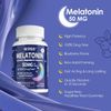 Melatonin 50 Mg for Adults - Extra Strength 9-In-1 Fast Dissolve Sublingual -...