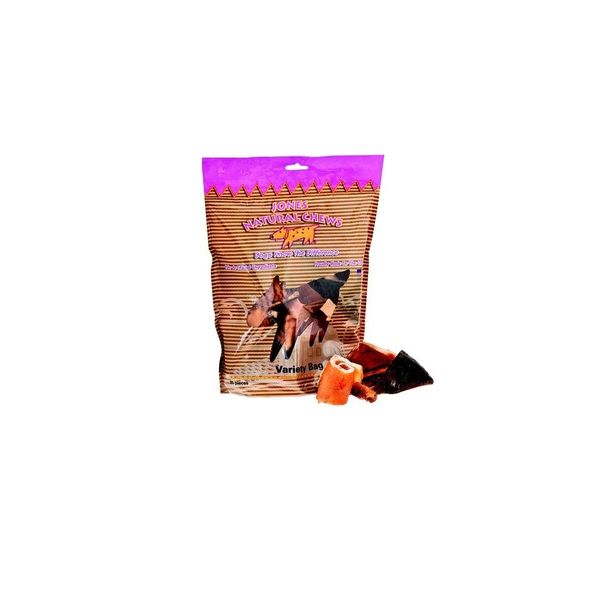 Variety Bag for Dogs Includes hooves rib bones 20 Piece