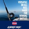 Penn Warfare Level Wind Multiplier Reel - Black