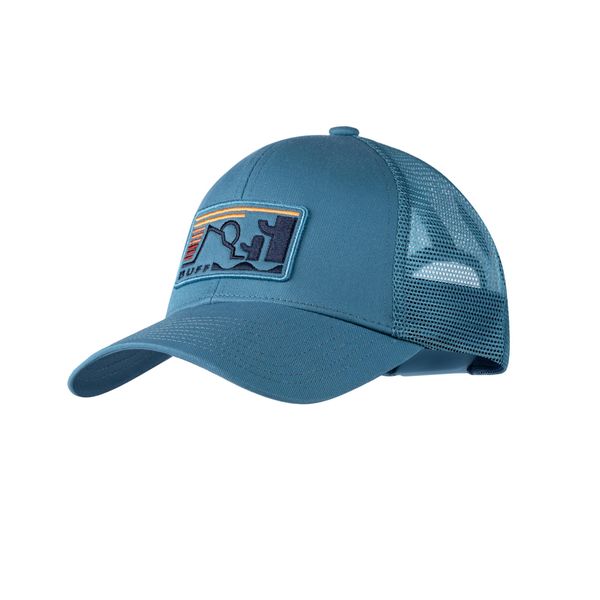Buff Explore Trucker Cap, Blue, L