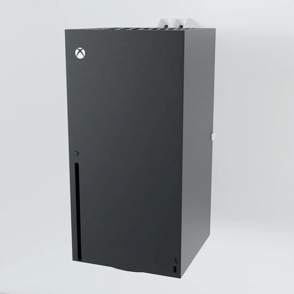 Xbox Series X Wall Mount Bracket Metal Floating Vertical Holder Hidden Stand For Console White