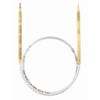 Addi Circular Gold Glitter Plastic Needle 100cm x 10.0mm, 10mm