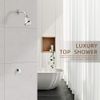 Shower Head Softener Filter Spray High Pressure Adjustable Showerhead Top Bath