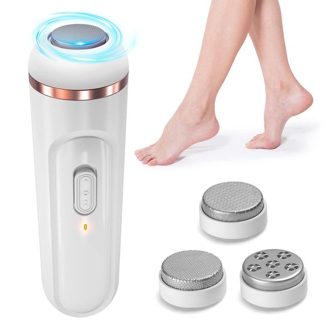 Electric Foot File, Hard Skin Remover, Rechargeable Waterproof