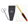 ASM® Nail Scissors - Long Handled Sharp Nail Clippers Cutters for Fingernail & Toenail Extra Long Thick Toe Nail Scissors Clippers Cutters Chiropody Podiatry Pouch