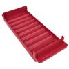 Rolled Coin Plastic Storage Tray, Pennies, Red (1 Tray)