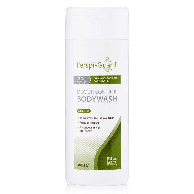 Perspi-Guard Odour Control Body Wash - Antibacterial Body Wash for Body Odour - Shower Gel Targets Odour-Causing Source for Long-Lasting Protection and Confidence - 200ml