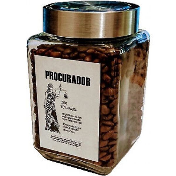 Coffee Procurador Arabica in glass jar 250g