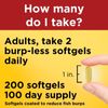 Nature Made Burp-Less Fish Oil 1200 mg