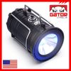2x Solar Camping Lantern Flashlight Lamp Portable Rechargeable LED USB Power