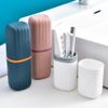 Toothbrush Case, Travel Toothbrush Cup, Portable Toothbrush with Cup, Small, Lightweight, Toothpaste, Towel Storage, Toothpaste Set, Toothpaste Cup, Toothbrush Container, Multi-functional, Storage