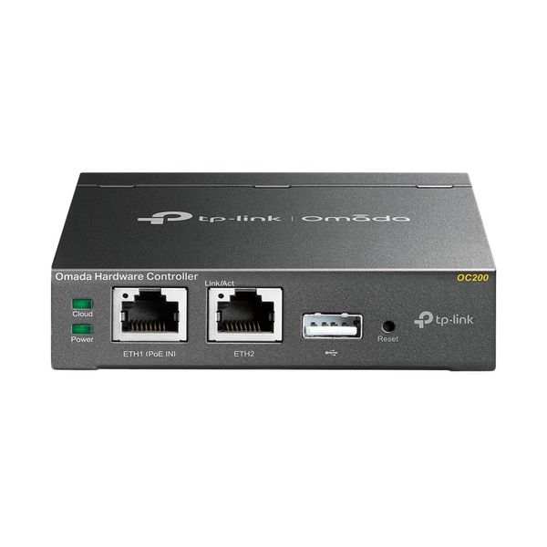 TP-Link OC200 Omada Hardware Controller, Network Centralized Management, Free Cloud Service, Easy Use Omada APP,Grey